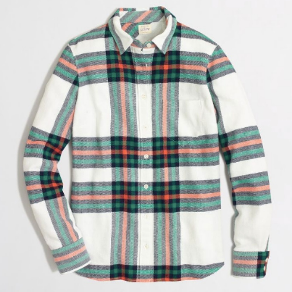 Jcrew cotton flannel